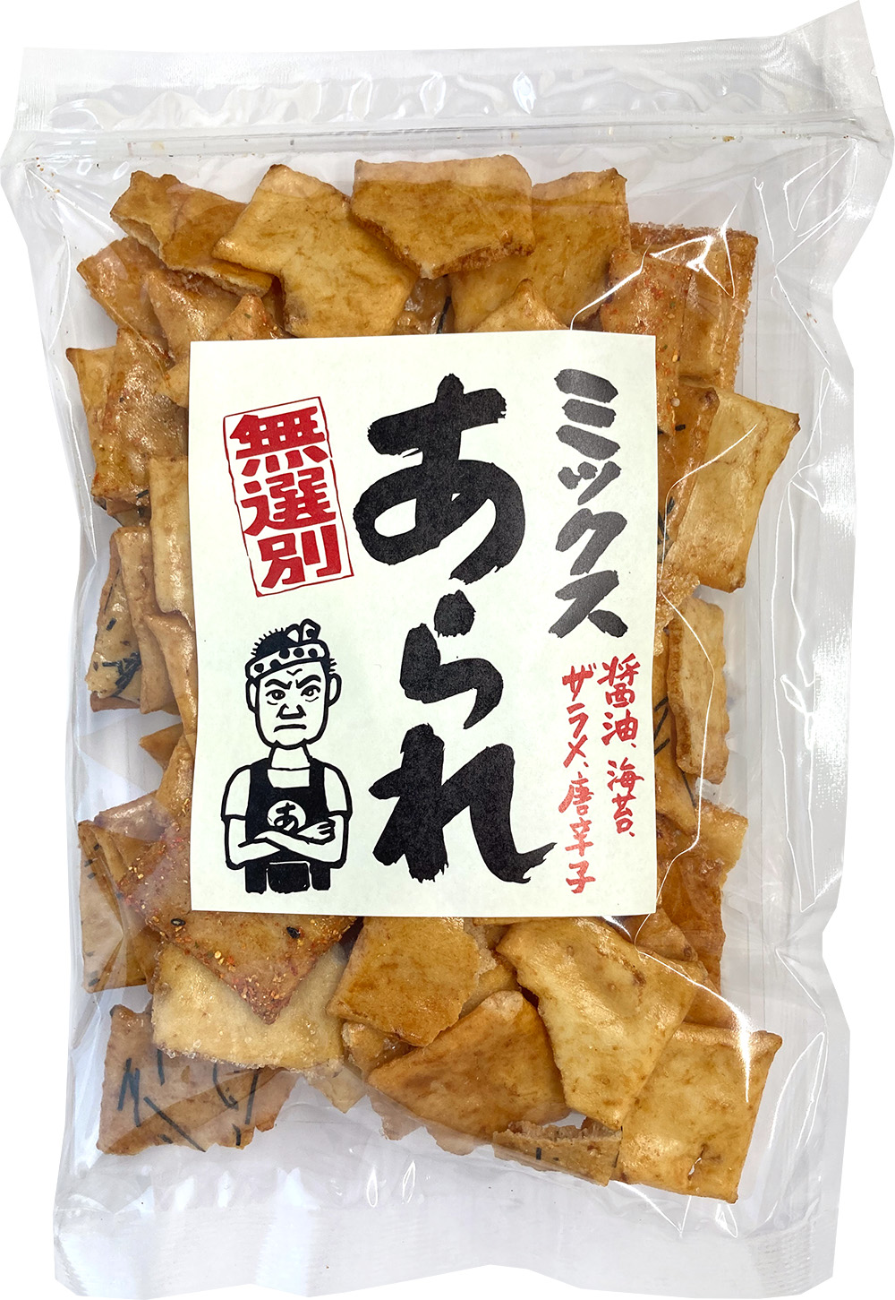 がんこ名人無選別ミックスあられ
